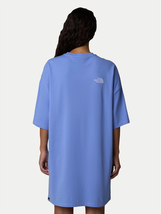 The North Face The North Face Sukienka codzienna Simple Dome NF0A87NF Niebieski Relaxed Fit