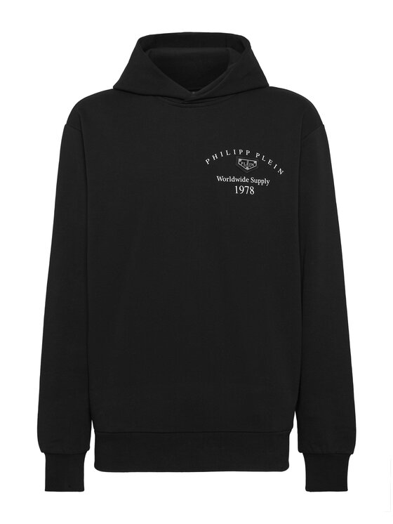 PHILIPP PLEIN PHILIPP PLEIN Mikina 23469 Čierna Regular Fit