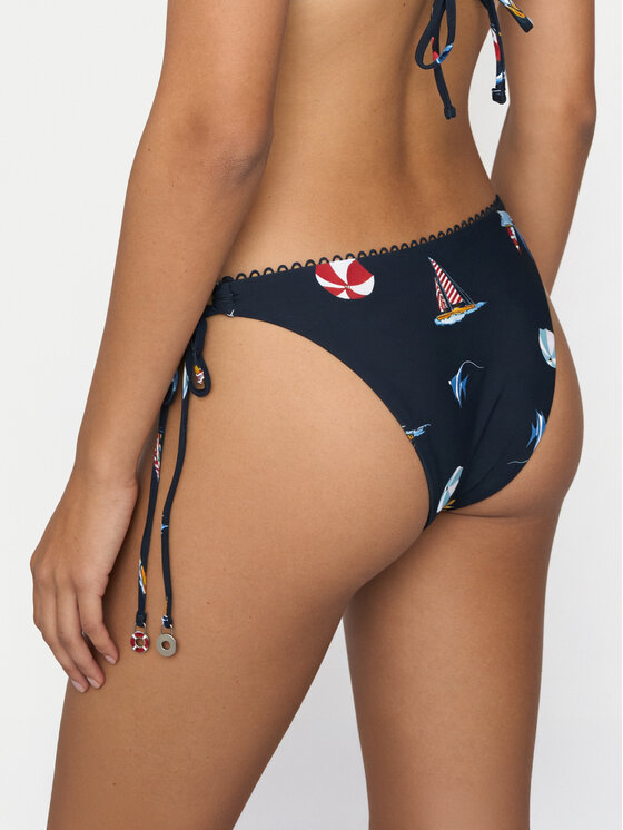 Seafolly Seafolly Bikini alumine osa Beach Club 40760-303 Tumesinine