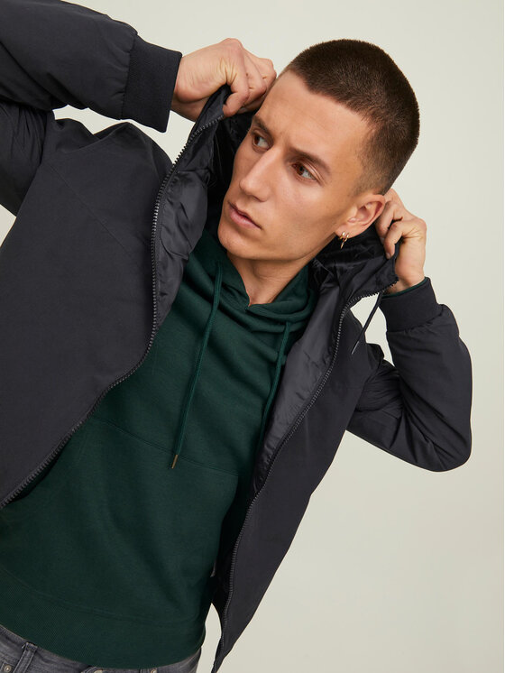 Jack & Jones Jack & Jones Geacă 12200208 Negru Regular Fit