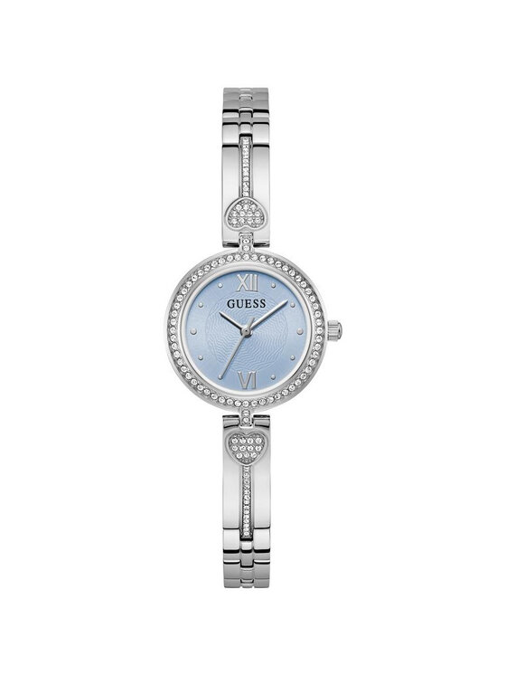 Guess Guess Zegarek GW0655L4 Srebrny