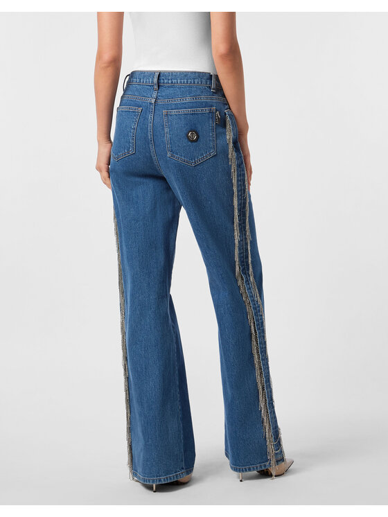 PHILIPP PLEIN PHILIPP PLEIN Jeansy 27211 Szary Skater Fit