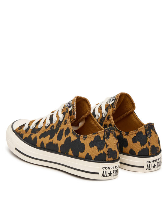 Converse Converse Trampki Chuck Taylor All Star Cow Print A17920C Pomarańczowy