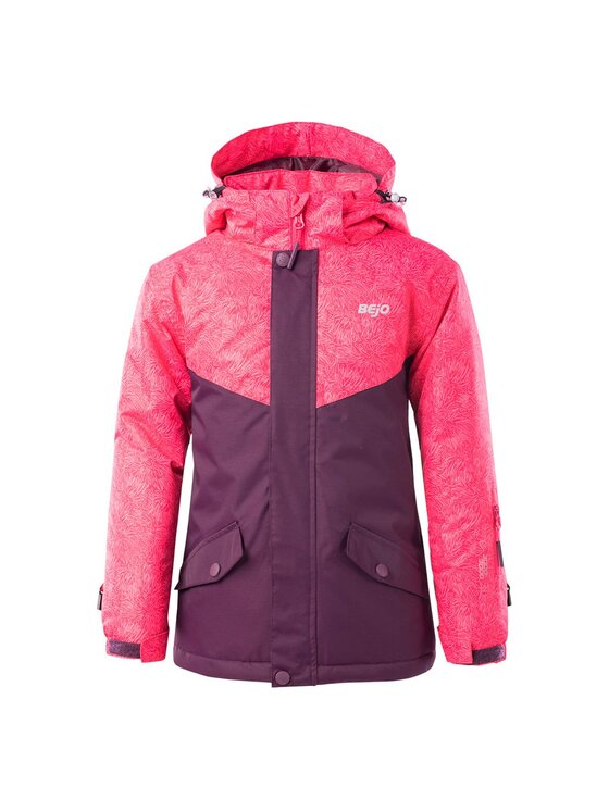 Bejo Bejo Kurtka snowboardowa Yuki Fioletowy Flora Fit