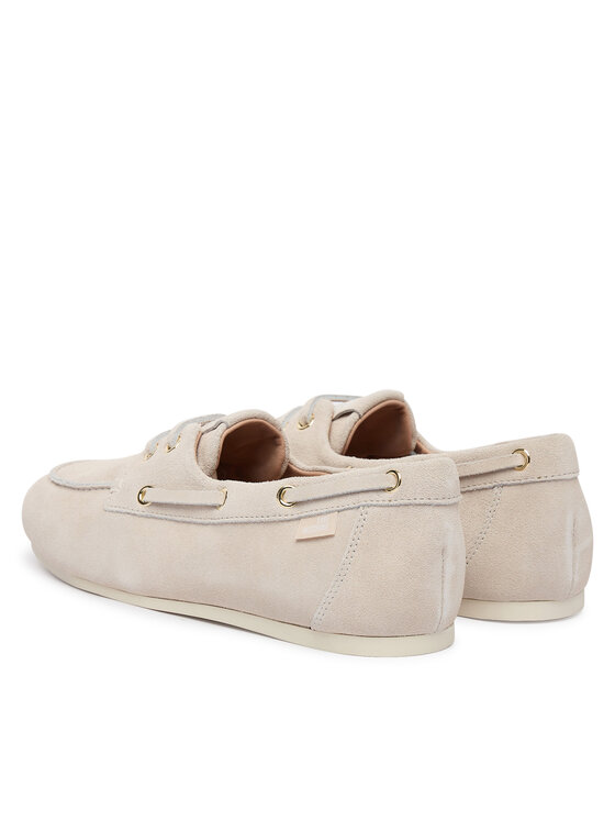 LOVE MOSCHINO LOVE MOSCHINO Mokasyny JA10101G1OIG0110 Kremowy