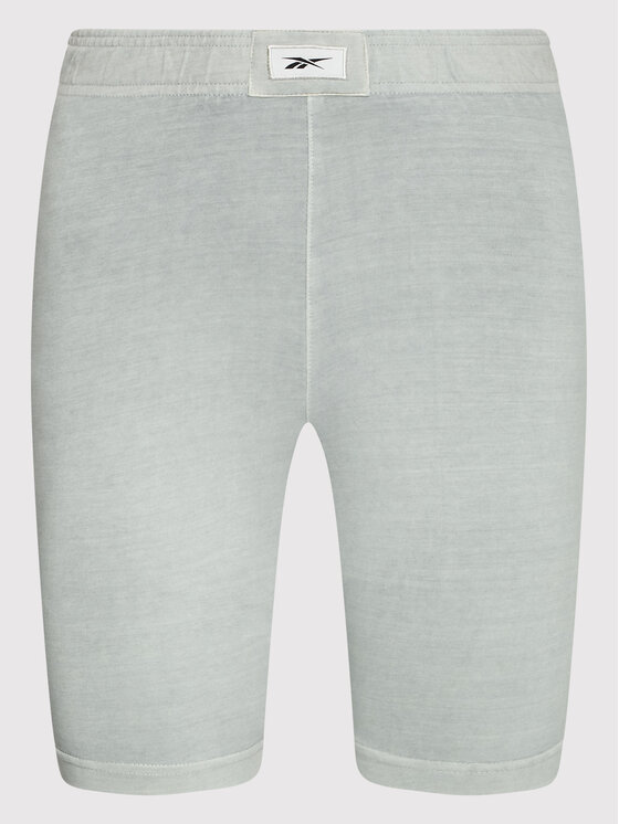 Reebok Reebok Cyklistické šortky Natural Dye HG1143 Šedá Slim Fit