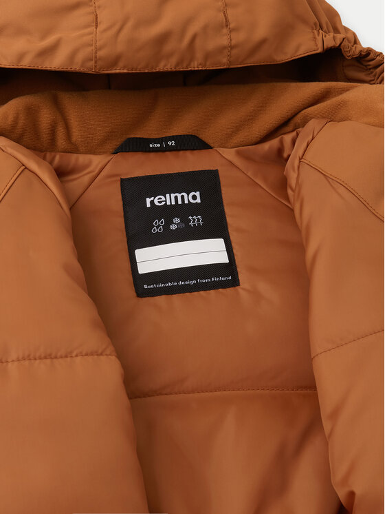 Reima Reima Zimski kombinezon Puhuri 5100116A Smeđa Regular Fit