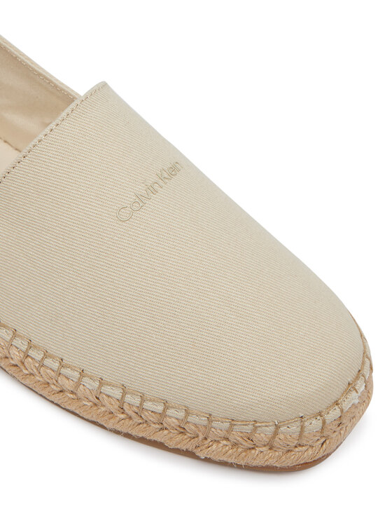 Calvin Klein Calvin Klein Espadrilky Espadrille Webbing Cv HM0HM02075 Écru