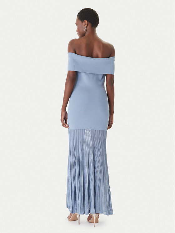 MICHAEL Michael Kors MICHAEL Michael Kors Трикотажна сукня MS683HGBFD Блакитний Slim Fit