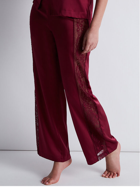 Aubade Aubade Pantaloni di tessuto 2S60 Rosso Regular Fit