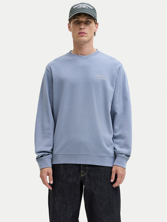 Jack & Jones Bluza Earchive 12287995 Niebieski Regular Fit