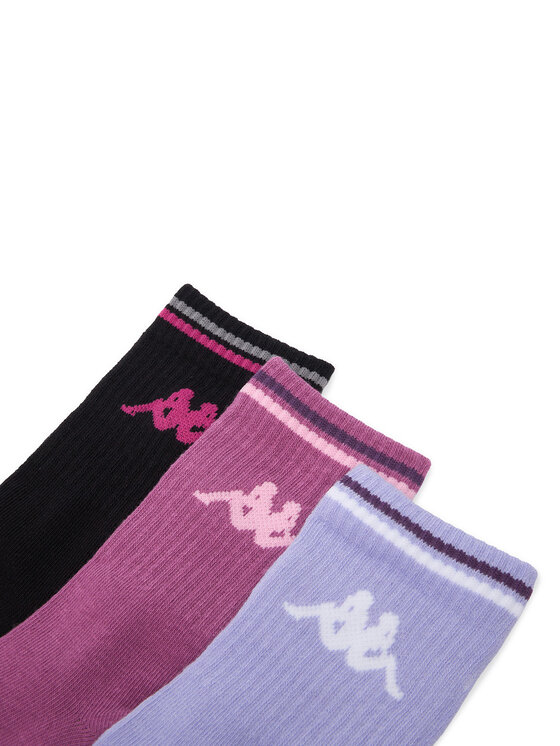 Kappa Kappa Ilgos kojinės CEO_KR_KAPPA_ 003_W_AW25 Spalvota