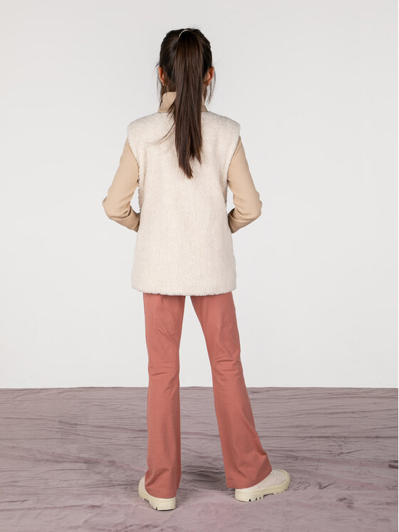Coccodrillo Coccodrillo Liemenė ZC2178401ROJ Écru Regular Fit