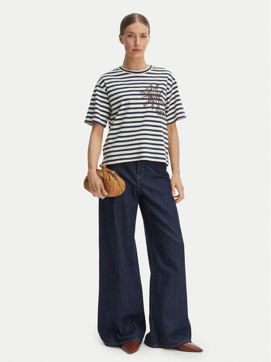 Weekend Max Mara Weekend Max Mara Marškinėliai Sabato 2615941112 Tamsiai mėlyna Regular Fit