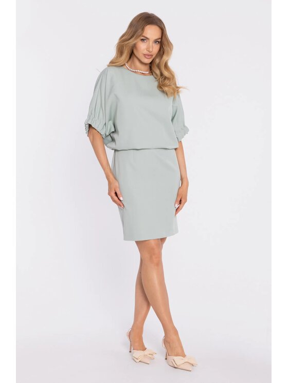 Made of Emotion Made of Emotion Abito da cocktail M904 Verde chiaro Oversize