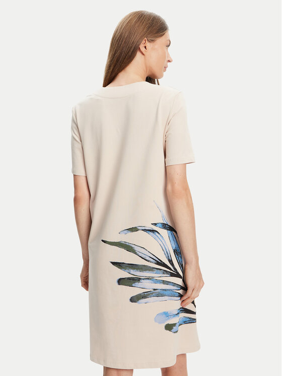 Tatuum Tatuum Rochie de zi Radis T2509.197 Bej Regular Fit