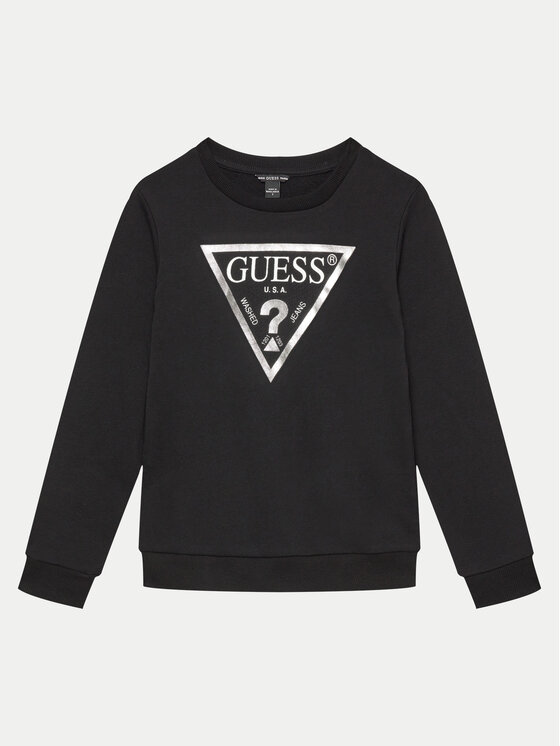 Gyerek Pulóver Guess, Méret: 10Y, Fekete, J74Q10 KAUG0
