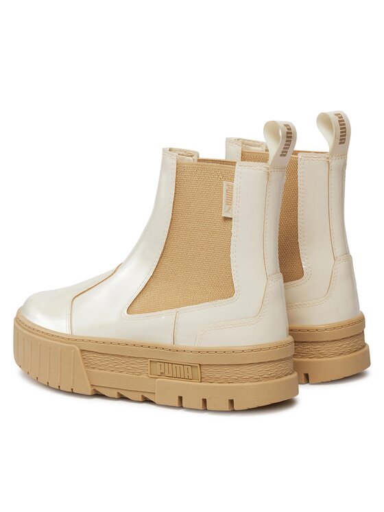 Puma Puma Μποτάκια με λάστιχο Mayze Chelsea Jelly Wns 393626 03 Λευκό