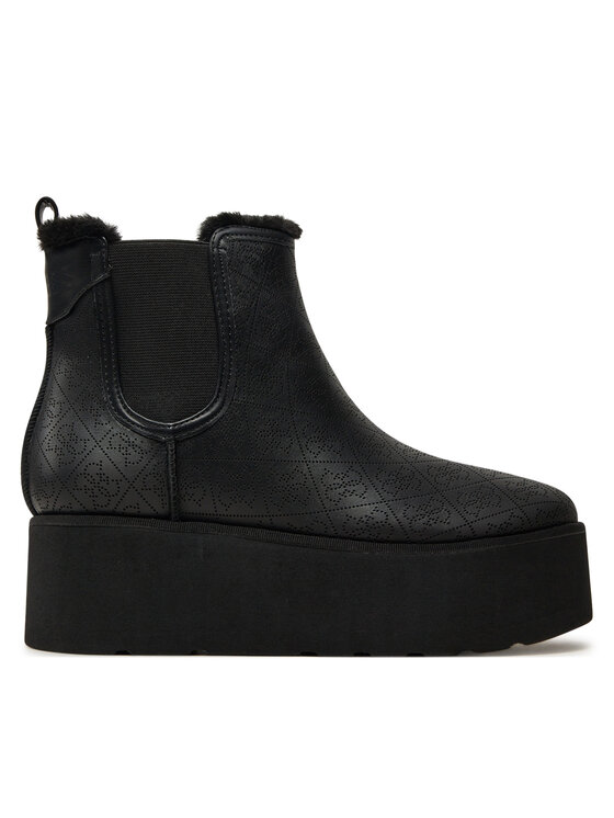 Botine Guess Jilaine FLFJIL FAL10 Negru