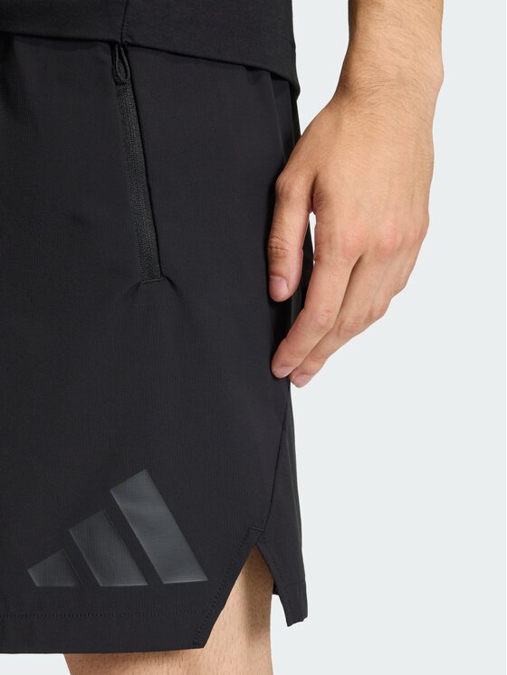 adidas adidas Szorty materiałowe 159194 Czarny Regular Fit