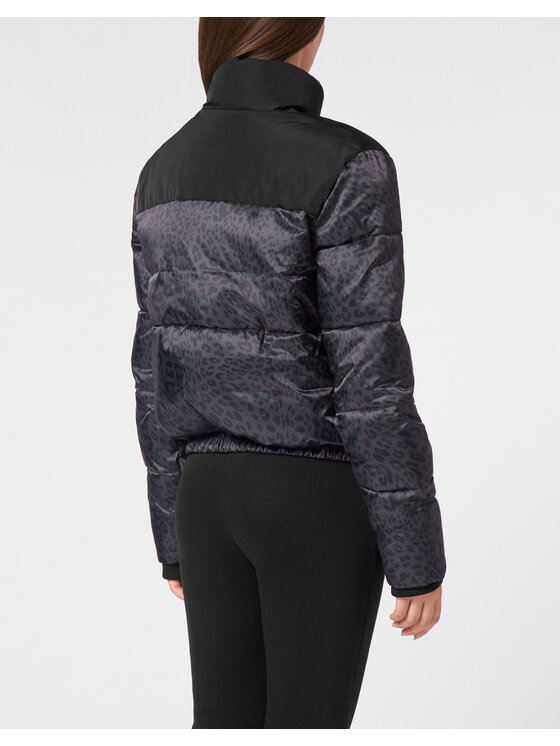 Plein Sport Plein Sport Kurtka puchowa 10165 Czarny Regular Fit