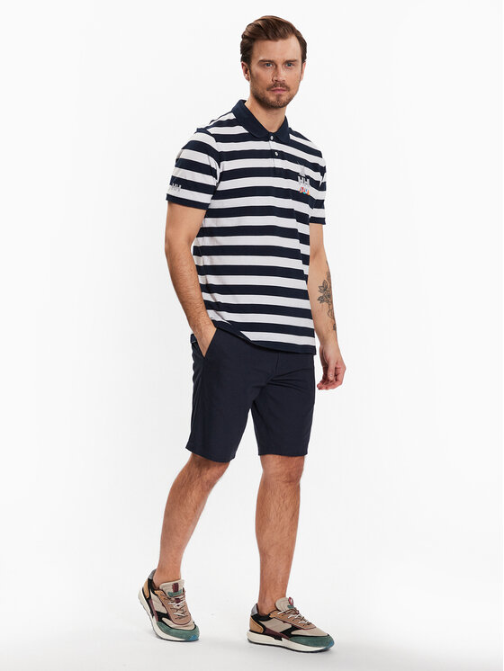 Helly Hansen Helly Hansen Szorty sportowe Dock 34275 Granatowy Regular Fit