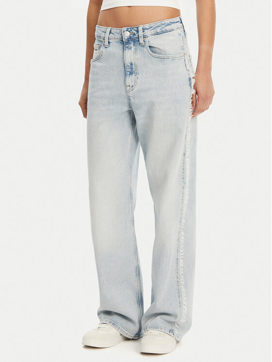 Tommy Jeans Tommy Jeans Farmer Mia DW0DW20060 Kék Relaxed Fit
