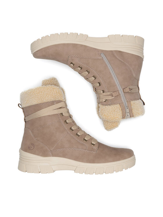 Remonte Remonte Stiefeletten D0E76-20 Beige