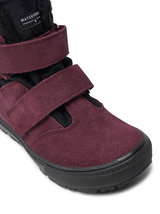 Mrugała Mrugała Zimski škornji Iwo 7381/4 Bordo rdeča