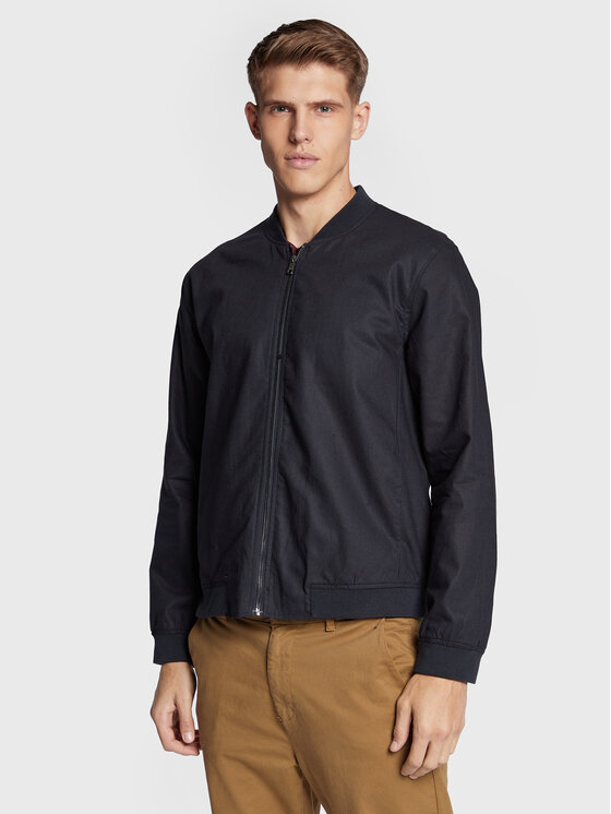 Only & Sons Bundy bomber Oliver 22022087 Tmavomodrá Regular Fit
