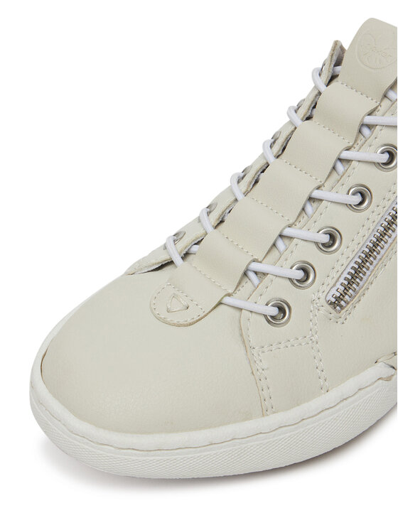 Rieker Rieker Sneakersy L7250-80 Écru
