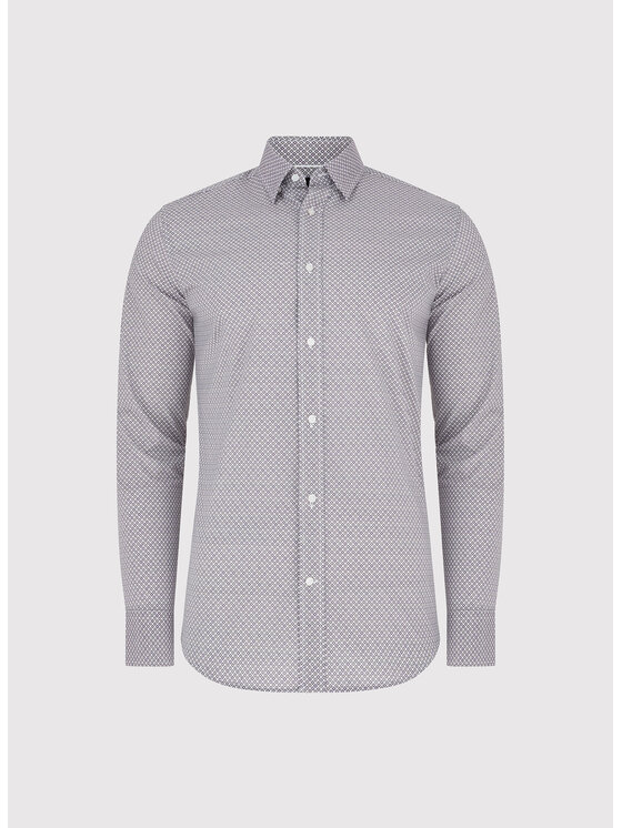Pako Lorente Pako Lorente Koszula P26WF-1X-009 Szary Slim Fit