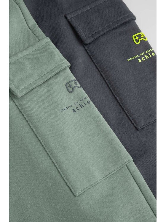 Coccodrillo Coccodrillo Spodnie dresowe WC6120103NBJ-020 Szary Regular Fit
