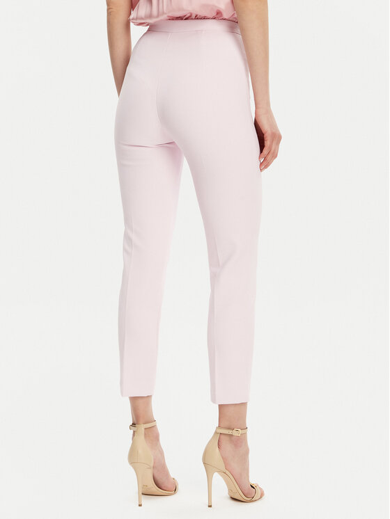 Elisabetta Franchi Elisabetta Franchi Szövet nadrág PA-077-51E2-V320 Rózsaszín Regular Fit