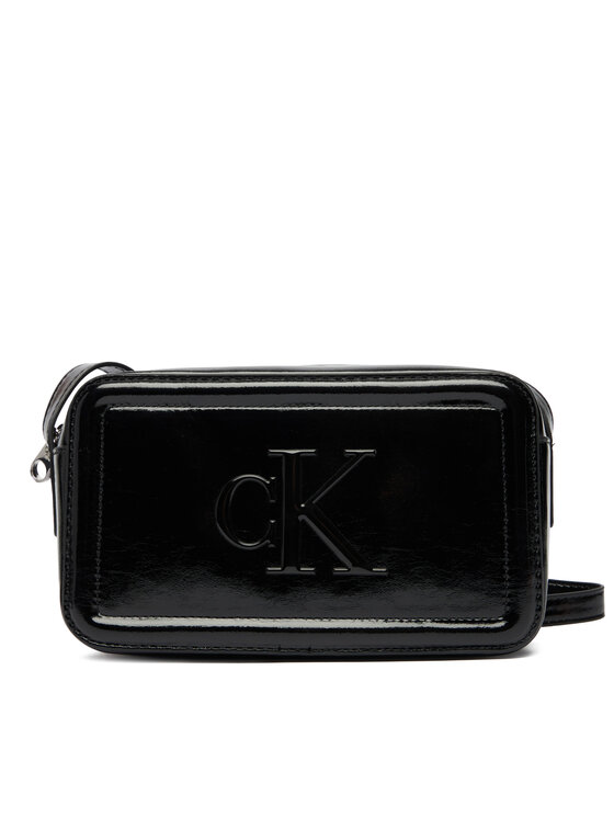 Calvin Klein Calvin Klein Geantă Bold Ck Metallic Camera Bag LV04F3331G Negru