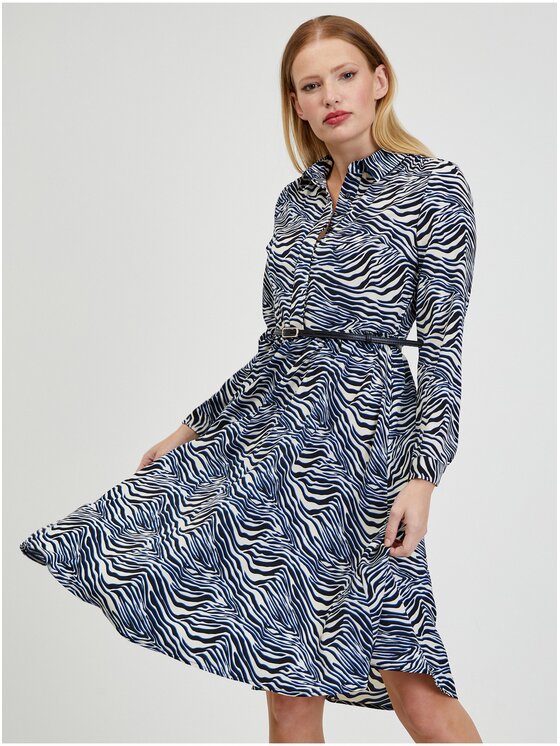 Orsay Orsay Sukienka 471696-660000__40 Biały Regular Fit