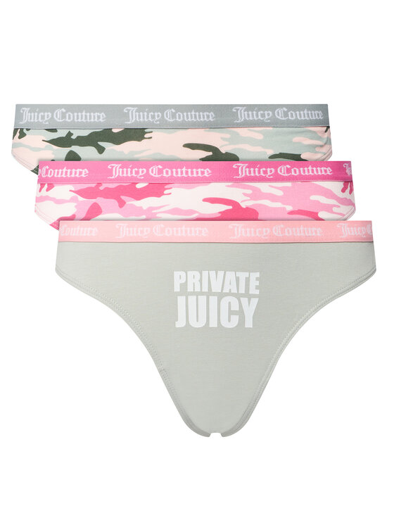 Juicy Couture Juicy Couture Set de tanga﻿ JCTTH225957 Colorat