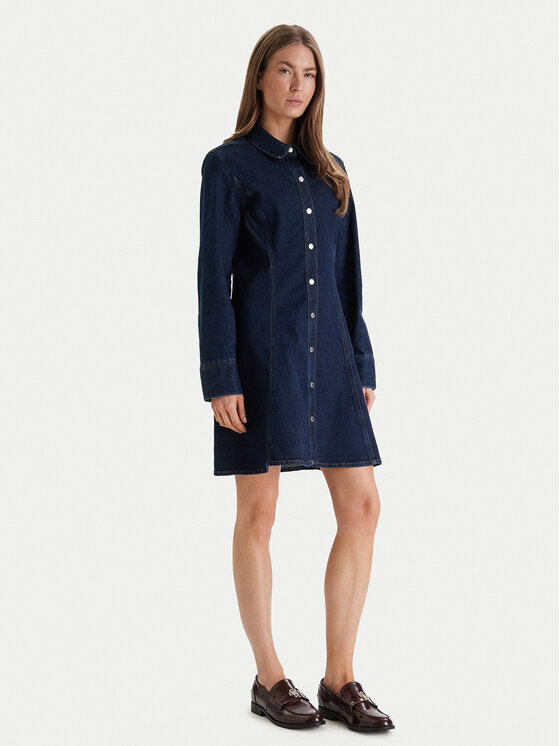 Calvin Klein Jeans Calvin Klein Jeans Jeans obleka LV047E790G Mornarsko modra