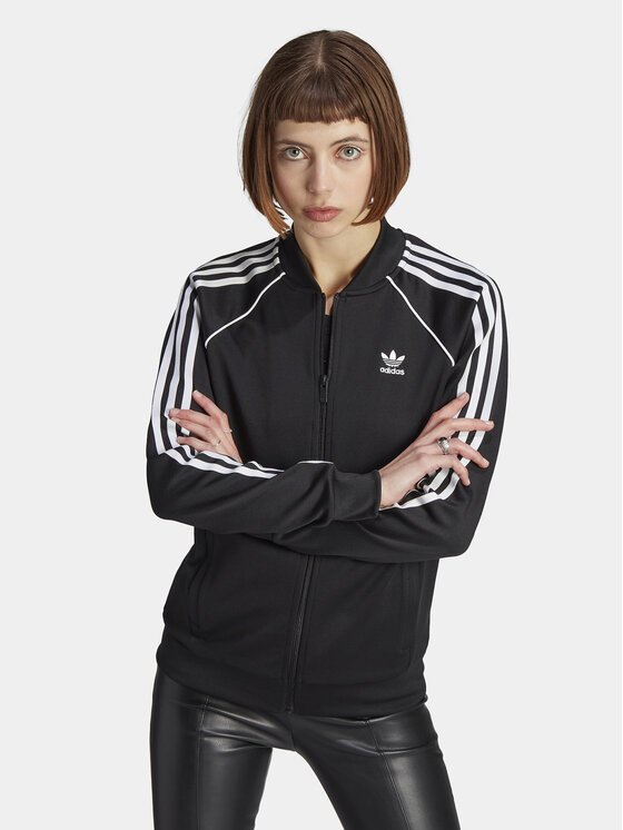 adidas adidas Bluză adicolor Classics SST IK4034 Negru Regular Fit