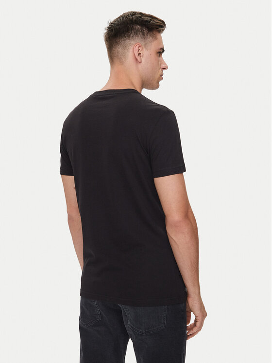 Calvin Klein Jeans Calvin Klein Jeans T-Shirt Outline Monologo J30J325678 Černá Slim Fit