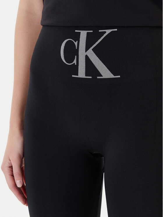 Calvin Klein Calvin Klein Leggings 701233380 Crna Slim Fit
