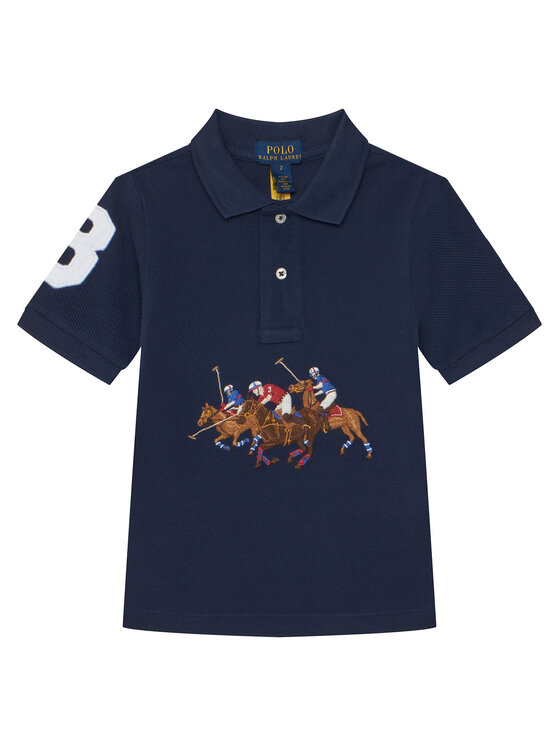 Polo Ralph Lauren Tricou polo 322A95752001 Bleumarin Regular Fit