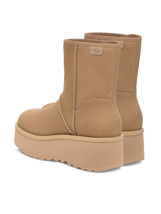 Ugg Ugg Botki W Cityfunc Mid 1163030 Beżowy