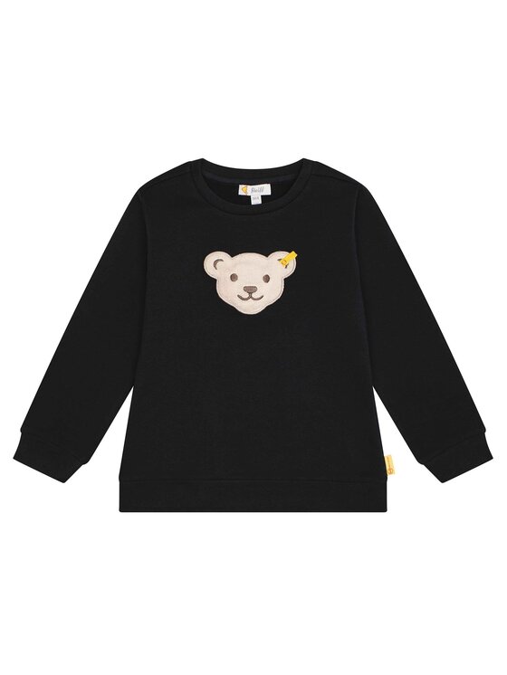 Steiff Steiff Sweter 26344 Czarny Comfort Fit