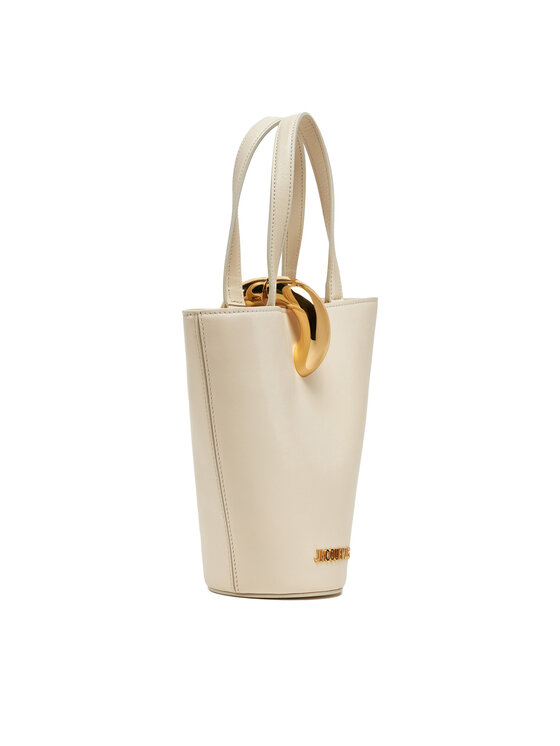 JACQUEMUS JACQUEMUS Geantă Le Petit Bambol 24H243BA389-3173 Écru