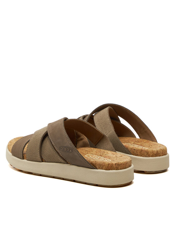 Keen Keen Klapki Elle Mixed 1027277 Brązowy