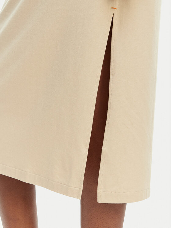 BOSS BOSS Každodenné šaty C Edress 5 50540442 Béžová Relaxed Fit