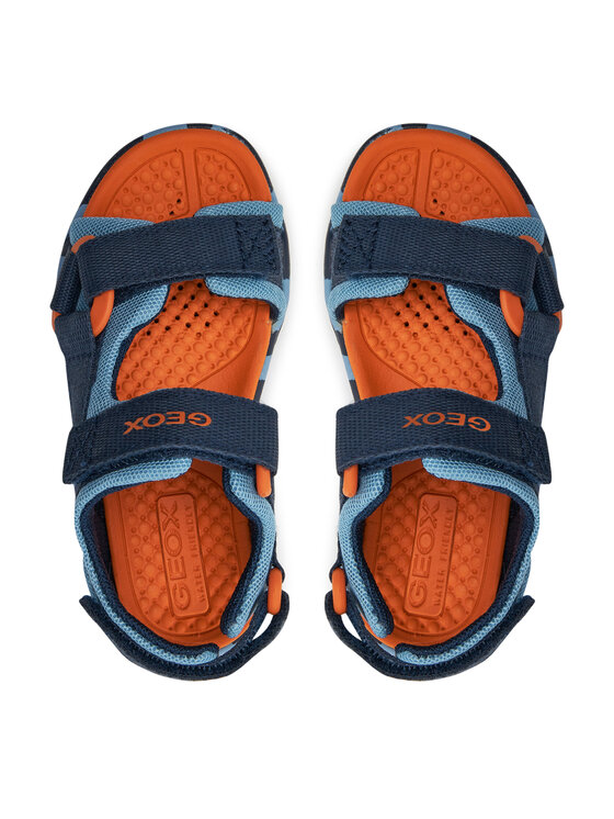 Geox J Borealis Boy Sandals Navy Lime online kopen