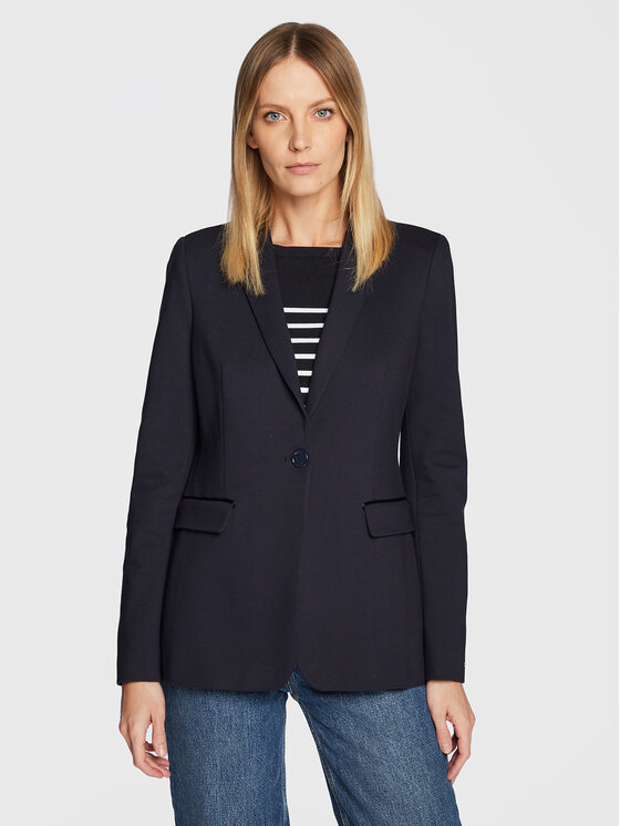 Tommy Hilfiger Tommy Hilfiger Σακάκι Punto WW0WW37615 Σκούρο μπλε Regular Fit