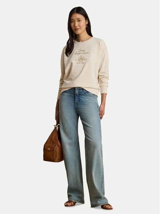 LAUREN RALPH LAUREN LAUREN RALPH LAUREN Bluza 200P13944002 Kremowy Regular Fit